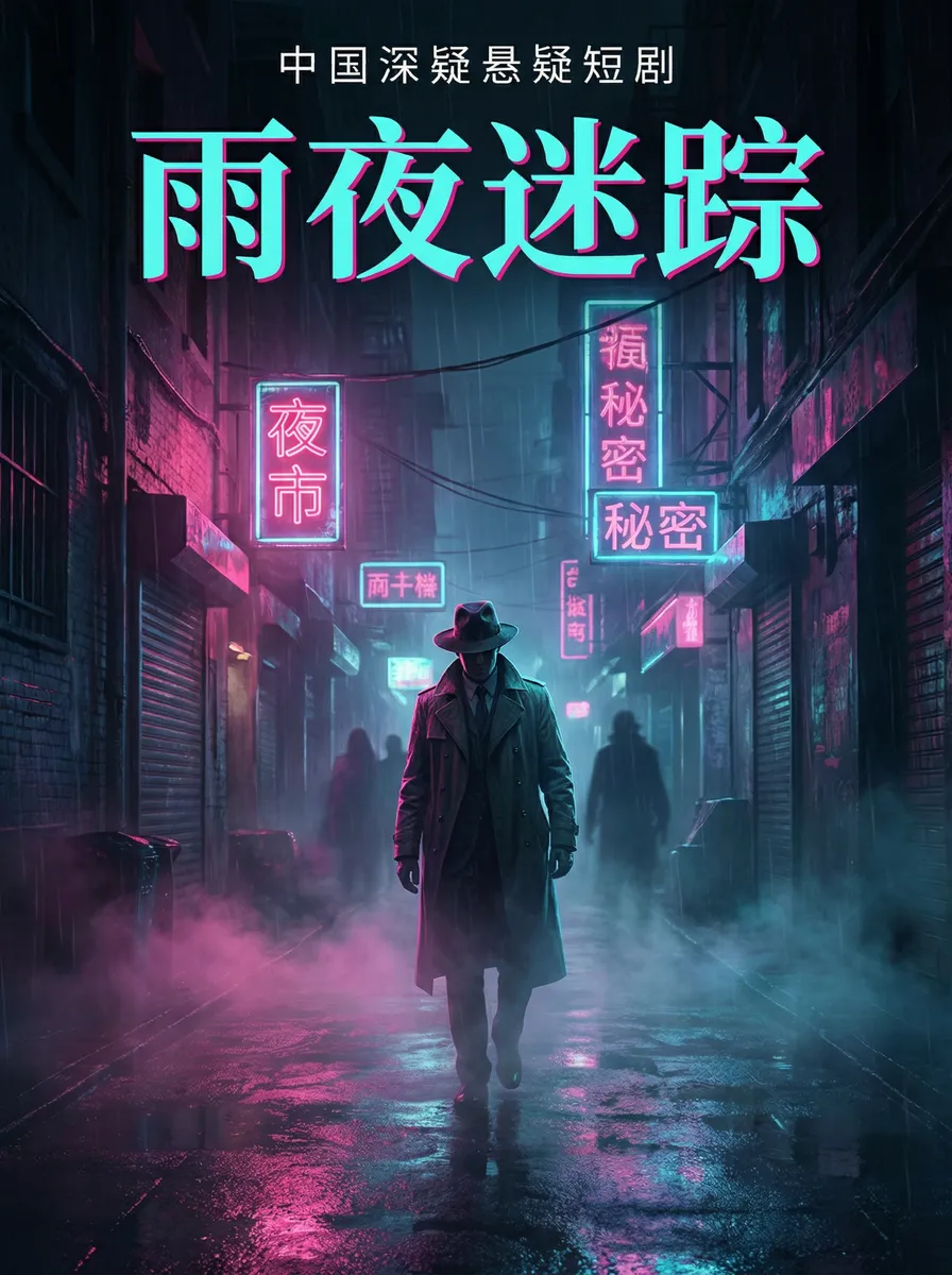 五月女王 悬疑追踪短剧 - 雨夜迷踪海报